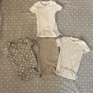 Carters onesies never worn.